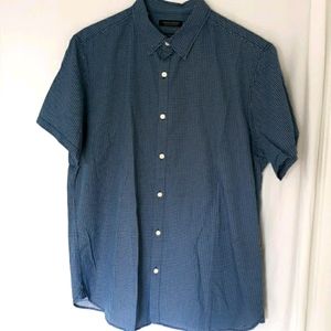 BANANA REPUBLIC MEN SHIRT SHORT SLEEVES SIZE L.